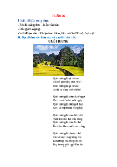 Bài tập cuối tuần Tiếng Việt lớp 5 Chân trời sáng tạo Tuần 26