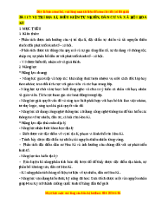 Giáo án Bài 17 Địa lí 11 Chân trời sáng tạo (2024): Vị trí địa lí, điều kiện tự nhiên, dân cư và xã hội hoa kỳ
