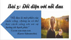 Giáo án Powerpoint Bài 5: Đối diện với nỗi đau Ngữ văn 9 Kết nối tri thức