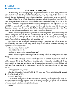 Ngữ liệu ngoài sgk lớp 9 phần Truyện trinh thám
