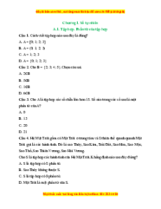 Bộ Trắc nghiệm Toán 6 Chân trời sáng tạo (cả năm) có đáp án