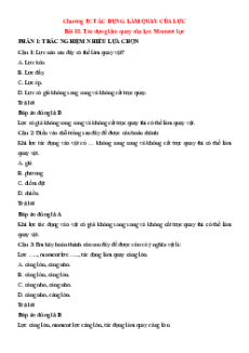 Đề cương ôn tập Khoa học tự nhiên phân môn Vật lí 8