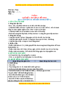 Giáo án Ôn tập các số đến 100 000 Toán 4 Kết nối tri thức