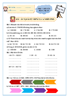 Bài tập hàng ngày Toán lớp 5 (cả năm) Chân trời sáng tạo