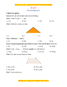 Bài tập cuối tuần Toán 4 Tuần 17 Chân trời sáng tạo (có lời giải)