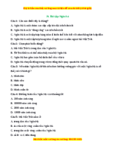 Trắc nghiệm Ngân hà KHTN 6 Kết nối tri thức