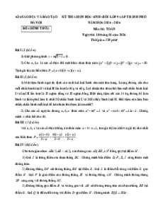 Bộ 46 đề thi HSG Toán 9 có đáp án