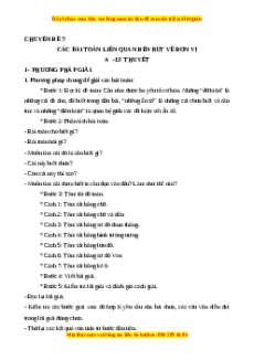 Chuyên đề Các bài toán liên quan đến rút về đơn vị lớp 4 (có lời giải)