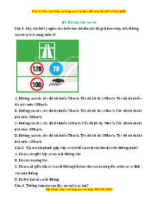 Trắc nghiệm Lực ma sát KHTN 6 Kết nối tri thức