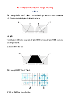 VBT Toán lớp 3 Bài 51 (Kết nối tri thức): Diện tích của một hình. Xăng-ti-mét vuông