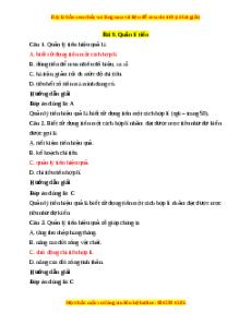 Trắc nghiệm GDCD 7 Bài 9 Chân trời sáng tạo: Quản lí tiền