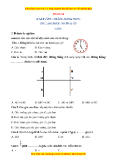 Bài tập cuối tuần Toán 4 Tuần 14 Chân trời sáng tạo (có lời giải)