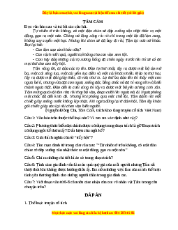 Phiếu bài tập Tuần 5 Tấm Cám Ngữ văn 6