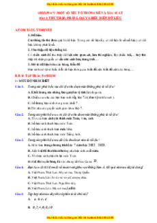 Phiếu bài tập tuần Toán 7 Học kì 2 Cánh diều