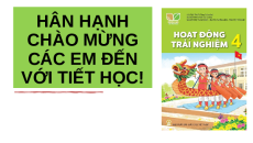 Giáo án Powerpoint Tuần 22 HĐTN lớp 4 Kết nối tri thức