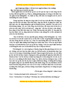 Phiếu bài tập Tuần 3 Họ thành công vì tin vào khả năng của mình Ngữ văn 6
