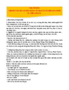 5 Đề Viết bài văn kể lại một nhân vật lịch sử có liên quan đến sự kiện lịch sử