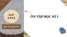 Giáo án powerpoint Ôn tập học kì 1 | Kết nối tri thức Ngữ văn 6