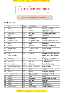 Bài tập Tiếng Anh 8 Global success có đáp án