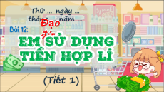 Giáo án Powerpoint Bài 12: Em sử dụng tiền hợp lí Đạo đức lớp 5 Cánh diều