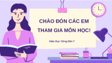 Giáo án Powerpoint Bài 11 GDCD 7 Cánh diều: Thực hiện phòng chống, tệ nạn xã hội
