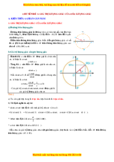 Chuyên đề Toán 11 Vận dụng, Vận dụng cao (sách mới)