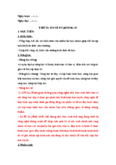 Giáo án NLS Toán 6 Kết nối tri thức Bài tập cuối chương 4