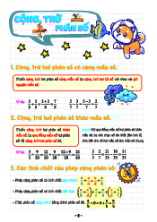 Takenote Toán lớp 5