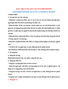 Giáo án + PPT Văn 12 (đồng bộ sách mới)