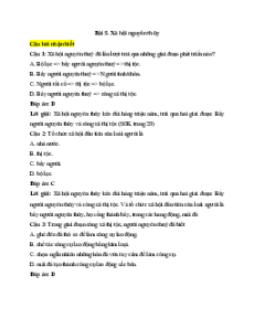 Trắc nghiệm Lịch Sử 6 có đúng sai (sách mới)