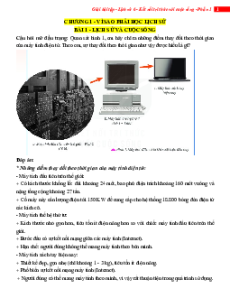 Giải sgk Lịch sử 6 (sách mới)