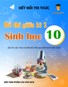 Bộ 4 đề thi giữa kì 1 Sinh học 10 Kết nối tri thức có đáp án