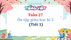 Giáo án Powerpoint Ôn tập giữa học kì 2 Tiếng Việt lớp 5 Cánh diều