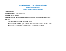 Bộ đề thi giữa kì 2 Công nghệ lớp 5 Kết nối tri thức có đáp án