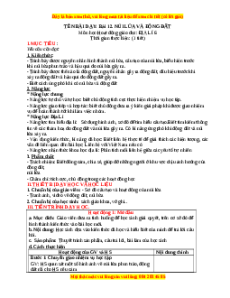 Giáo án Bài 12 Địa lí 6 Kết nối tri thức (2024): Núi lửa và động đất