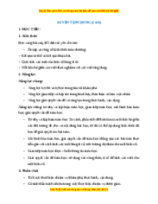 Giáo án Luyện tập chung (trang 74) Toán 8 Kết nối tri thức