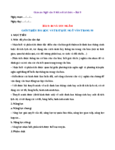 Giáo án Đi và suy ngẫm (2024) Kết nối tri thức