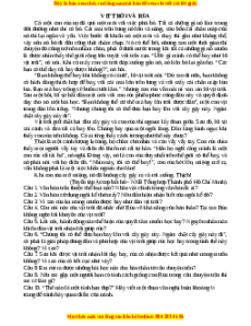 Phiếu bài tập Tuần 4 Vịt trời và Rùa Ngữ văn 7