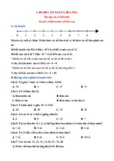 Chuyên đề Toán lớp 2 Kết nối tri thức nâng cao (có lời giải)