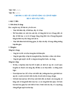 Giáo án Bài 5 Toán 11 Kết nối tri thức (năng lực số)