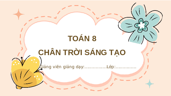 Giáo án điện tử Hoạt động 3: Thiết lập kế hoạch cho một mục tiêu tiết kiệm Toán 8 Chân trời sáng tạo