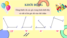 Giáo án Powerpoint Góc nhọn, góc tù, góc bẹt Toán lớp 4 Kết nối tri thức (Phiên bản 2)