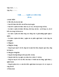 Giáo án Thực hành đọc hiểu: Chiếc lá cuối cùng Ngữ Văn 9 Cánh diều