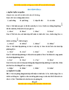Bài tập cuối tuần Toán 5 Tuần 24 (có lời giải)