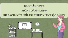 Giáo án Powerpoint Một số hệ thức giữa cạnh, góc trong tam giác vuông và ứng dụng Toán 9 Kết nối tri thức