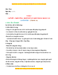 Giáo án Luyện tập (Trang 44) Toán lớp 2 Cánh diều