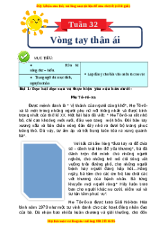 Bài tập cuối tuần Tiếng Việt 4 Tuần 32 Chân trời sáng tạo (có lời giải)