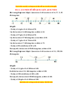 Giải Sgk Toán lớp 3 Bài 11: Làm tròn số đến hàng chục, hàng trăm (Cánh diều)