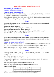 Chuyên đề bài toán thực tế ôn thi vào 10 năm 2025