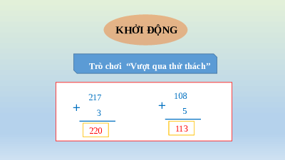 Giáo án Powerpoint Luyện tập chung trang 70 Toán lớp 2 Cánh diều